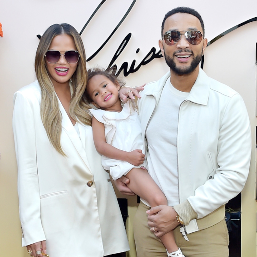 Look Back At Chrissy Teigen John Legend S Cutest Family Moments E Online